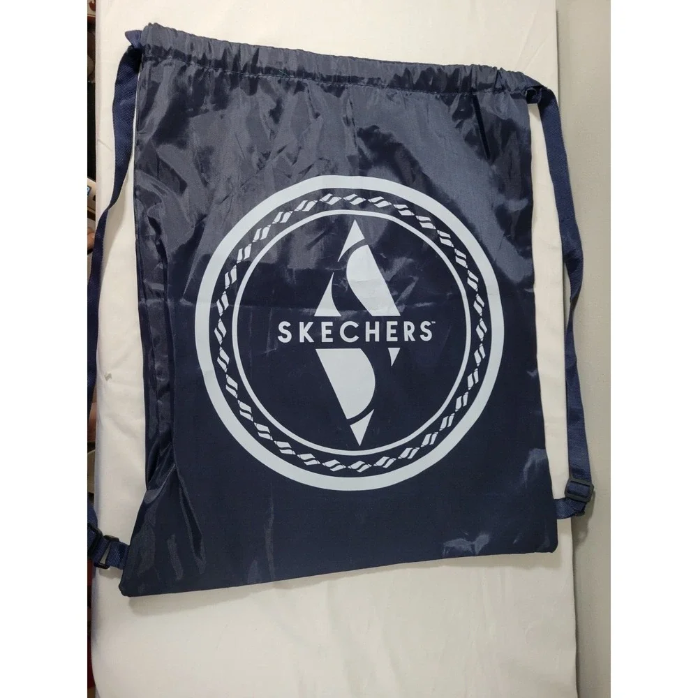 Skechers LARGE Sack Gym Travel Nylon Drawstring Bag 16